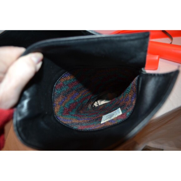 Vintage Boot Pixie Retro Cos Play Western Style All Leather Pull On - Picture 2 of 5